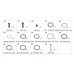 ALIGN T-REX 550-700 Hardware Bag H70109
