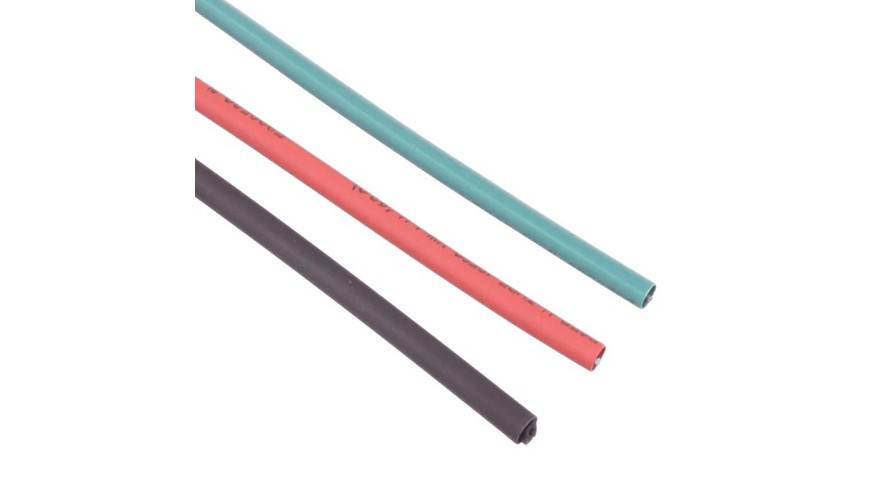 Shrink Tubing 2mm Red - Black - Green ATS-9302 Shrink Tubing 2mm Red - Black - Green ATS-9302