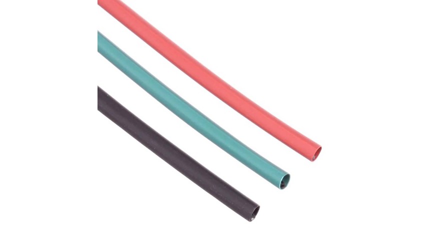Shrink Tubing 3mm Red - Black - Green ATS-9303