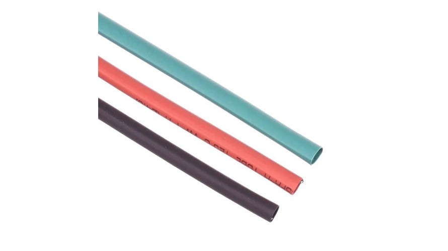Shrink Tubing 4mm Red - Black - Green ATS-9304