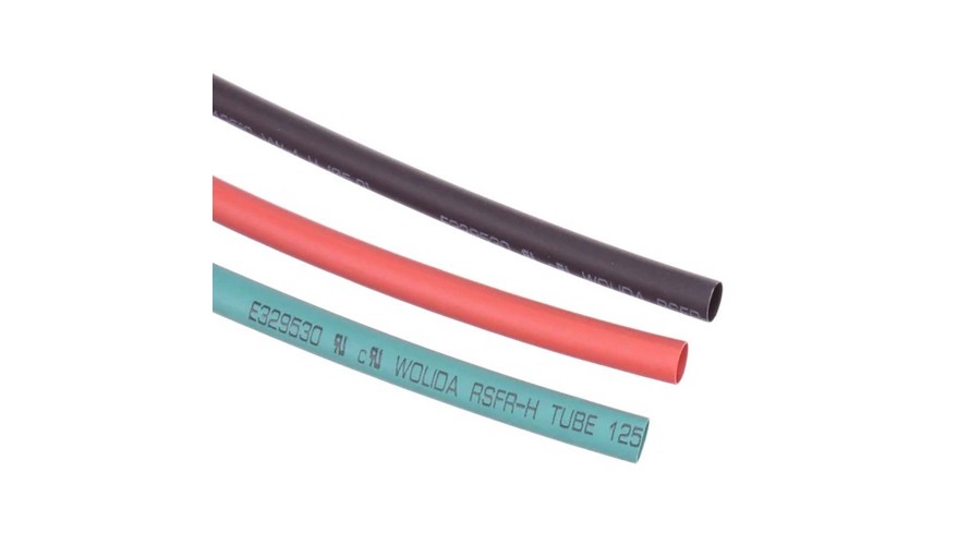 Shrink Tubing 5mm Red - Black - Green ATS-9305
