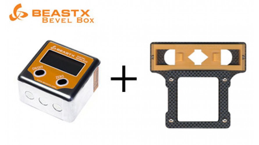 Beastx Digital Pitch Gauge with Carbon Blade Mount BXA76005-SET Beastx Digital Pitch Gauge with Carbon Blade Mount BXA76005-SET