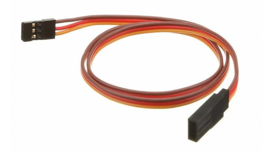JR Servo Extension Compatible Lead 450mm (18in) 22AWG ATS-2002-450