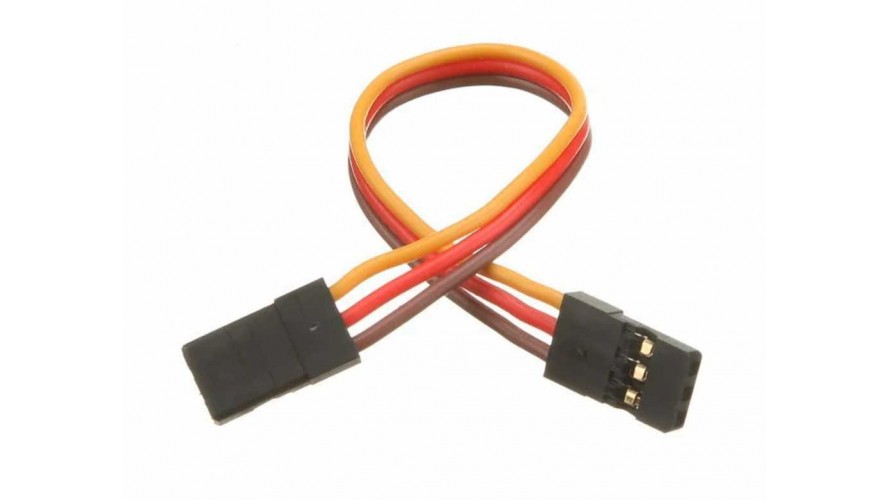 JR Male to Male Servo Compatible Lead 100mm (4in) ATS-2022-100 JR Male to Male Servo Compatible Lead 100mm (4in) ATS-2022-100