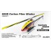 T-REX 600N Carbon Fiber Blades - Yellow HD600F