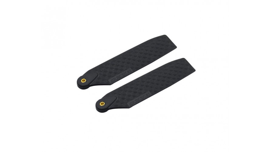 OXY4 62mm Tail Blade - Carbon Look Black OSP-1051-3 by Lynx Heli Innovations