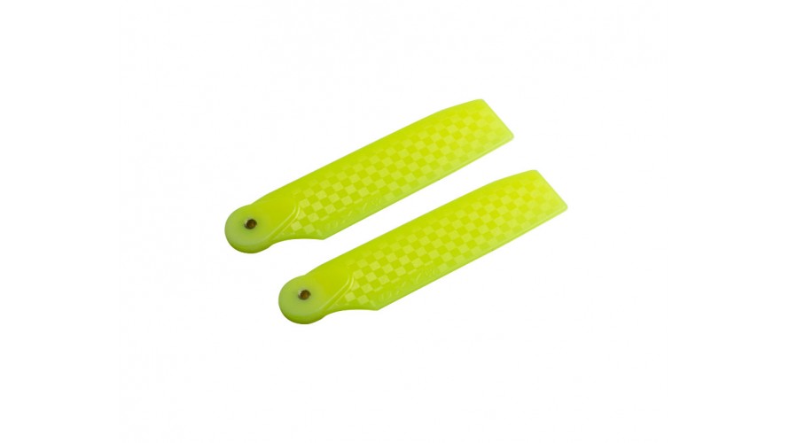 OXY4 62mm Tail Blade - Yellow OSP-1050-4 by Lynx Heli Innovations