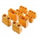 XT90 Connectors with Caps 2 Pairs EPB-9136 by Amass XT90 Connectors with Caps 2 Pairs EPB-9136 by Amass
