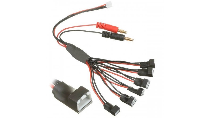 Parallel 2S XH Connector Charge Cable for T-REX 150X OMP M1 M2 EPB-9513