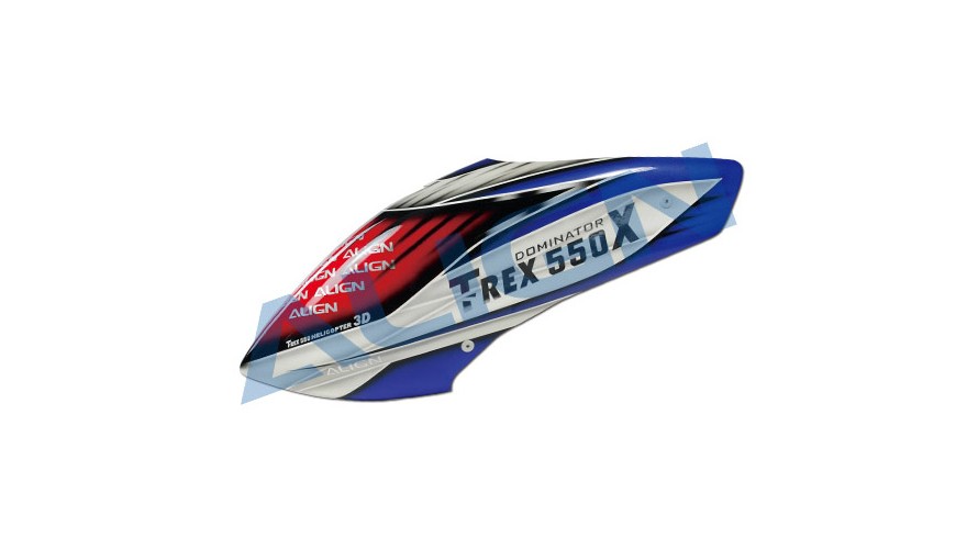 ALIGN T-REX 550X Painted Canopy (Blue) HC5595 ALIGN T-REX 550X Painted Canopy (Blue) HC5595