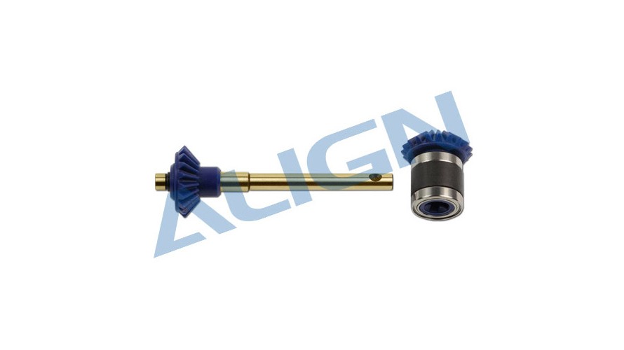 T-REX 700 TiN Torque Tube Rear Drive Gear Set M1.25 19T HE1G006XX by Align T-REX 700 TiN Torque Tube Rear Drive Gear Set M1.25 19T HE1G006XX by Align