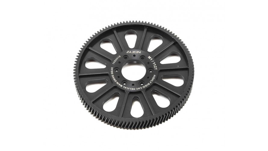 ALIGN T-REX CNC Slant Thread Main Drive Gear 700 (112T) H70G002AXW ALIGN T-REX CNC Slant Thread Main Drive Gear 700 (112T) H70G002AXW