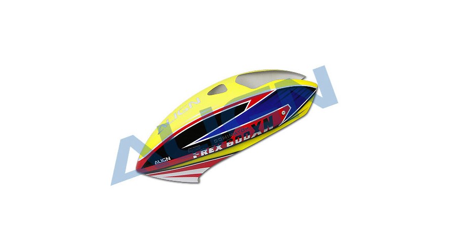T-REX 600XN Painted Canopy Yellow HC6183 by Align T-REX 600XN Painted Canopy - Yellow HC6183