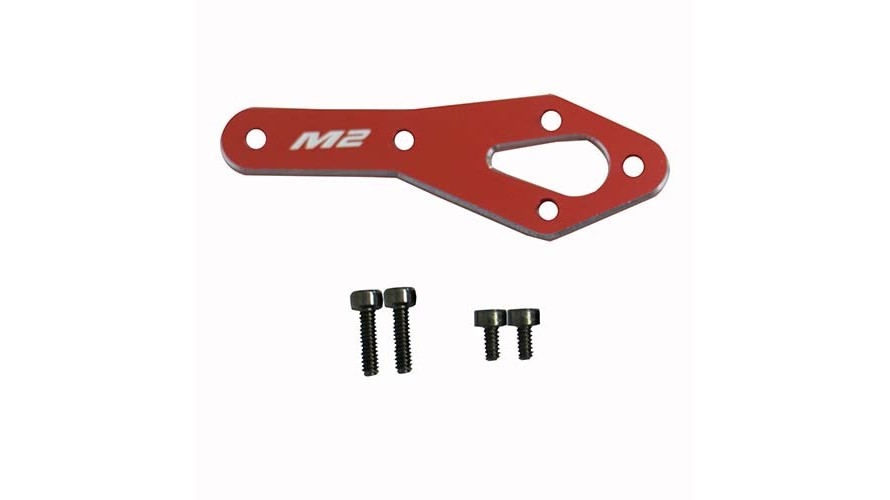 OMP Hobby M2 v2 Tail Motor Reinforcement Plate - Orange OSHM2123 OMP Hobby M2 v2 Tail Motor Reinforcement Plate - Orange OSHM2123