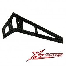 XL Carbon Vertical Stabilizer - Black