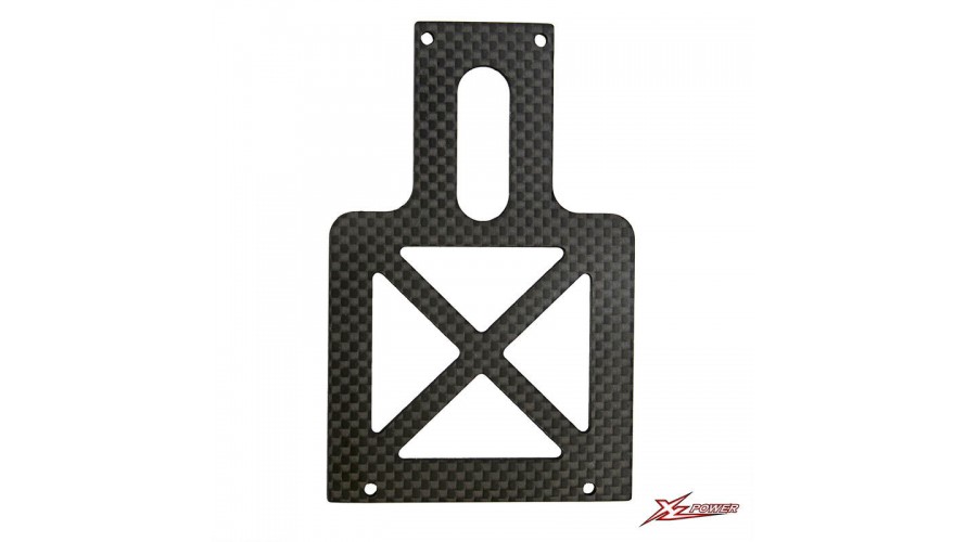 XL Rear Back Carbon Fiber Frame Plate XL70B25