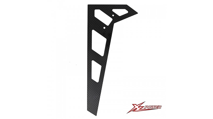 XL Carbon Fiber Vertical Stabilizer - Black XL70T21