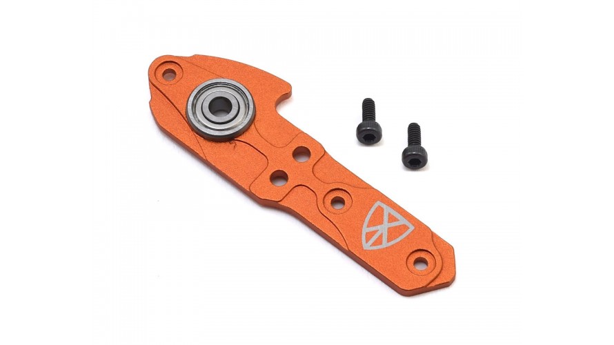 OXY3 CNC Aluminum Tail Case Plate Orange OSP-1170 by LYNX Heli Innovations