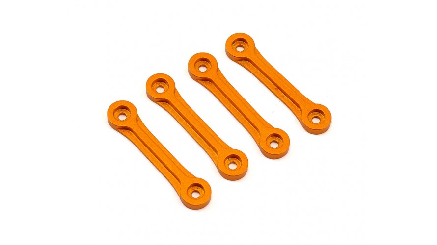 OXY3 CNC Boom Clamp Stiffener Orange SP-OXY3-121 by LYNX Heli Innovations