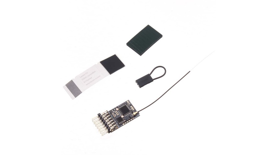 Rx 6 Channel Lemon Receiver DSM2 DSMX Compatible End Pin LM0021S Rx 6 Channel Lemon Receiver DSM2 DSMX Compatible End Pin LM0021S