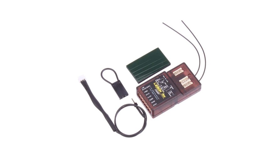 Rx 7 Channel Full-Range Lemon Telemetry Receiver DSMP DSMX Compatible LMN0051U