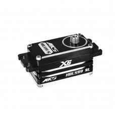 HBL599SL MKS X6 Brushless Low Profile Digital Servo (High Voltage)
