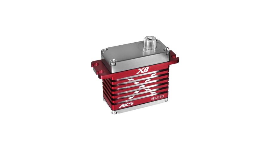 HBL850 Brushless High Speed Digital Cyclic Servo (High Voltage) MKS-HBL850 by MKS HBL850 Brushless High Speed Digital Cyclic Servo (High Voltage) MKS-HBL850 by MKS