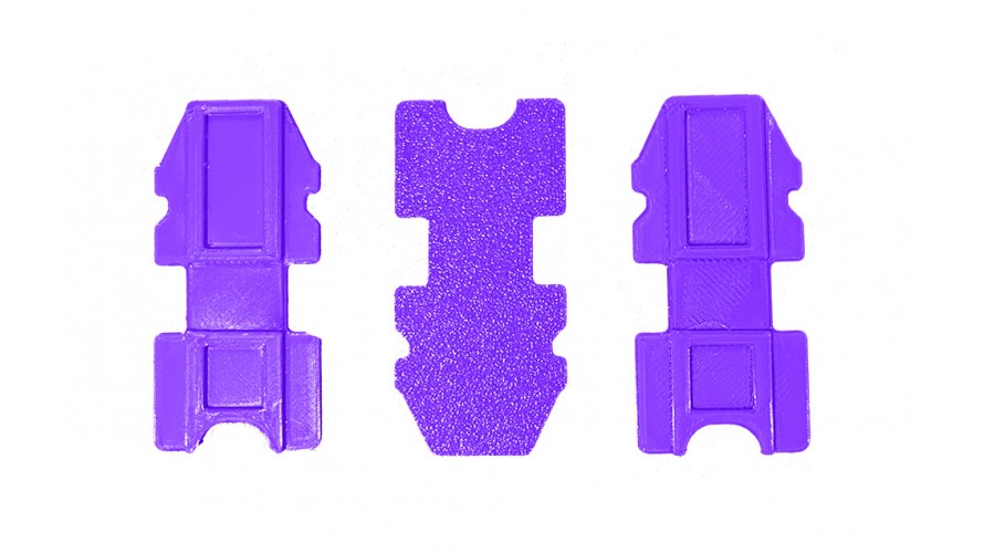 M2 Battery Mount Tray - Purple ATX2004 M2 Battery Mount Tray - Purple ATX2004