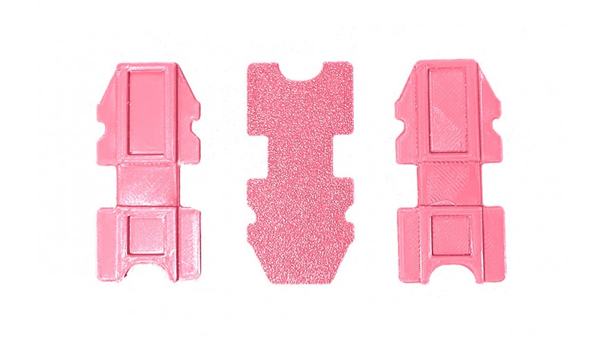 M2 Battery Mount Tray - Pink ATS2006 M2 Battery Mount Tray - Pink ATS2006