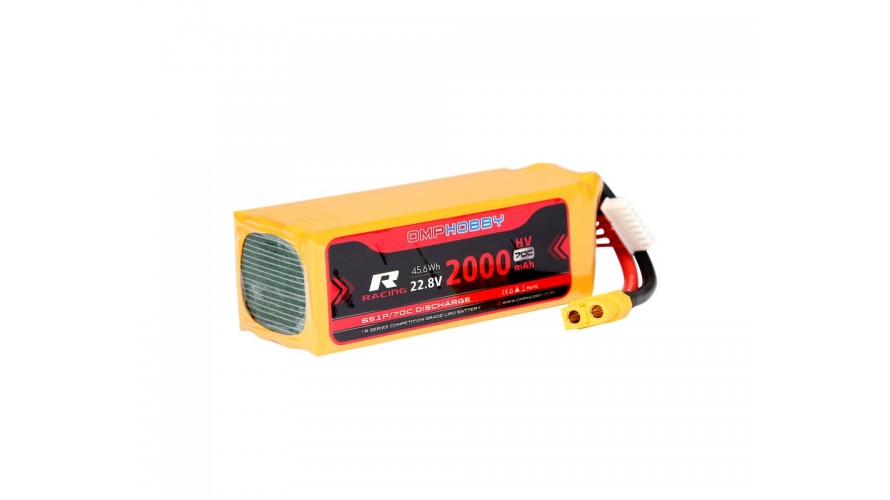 OMP Hobby M4 2000mAh 6S HV 70C LiPo Battery OSHM4049 OMP Hobby M4 / M4 Max 2000mAh 6S HV 70C LiPo Battery OSHM4049