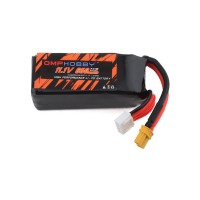 OMP Hobby Lipo Battery 3S 45C 11.1v 650mAh