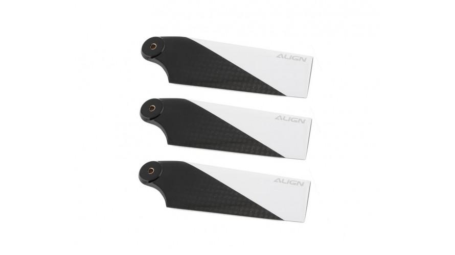 T-REX 95 Carbon Fiber Tail Three Blade Set HQ0950D by Align T-REX 95 Carbon Fiber Tail Three Blade Set HQ0950D by Align