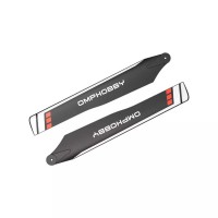 OMP Hobby M1 Main Blades Hard 125mm - Orange OMP Hobby M1 Main Blades Hard 125mm - Orange