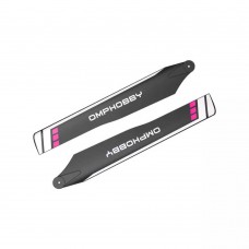 OMP Hobby M1 Main Blades Hard 125mm - Purple