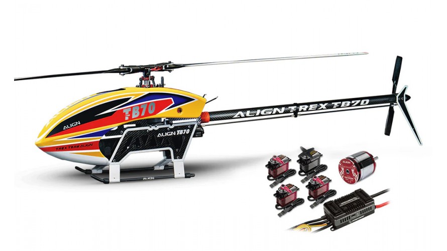 ALIGN TB70 v2 Electric Helicopter Top Combo (Orange) RH70E67XW ALIGN TB70 v2 Electric Helicopter Top Combo (Orange) RH70E67XW