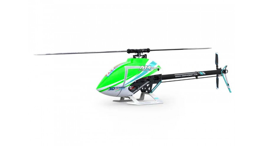 OMP Hobby M4 Max RC Helicopter Kit Only (Green) OSHM413K