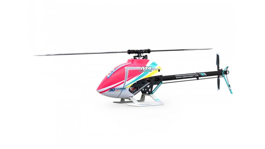 OMP Hobby M4 Max RC Helicopter Kit Only (Pink) OSHM415K