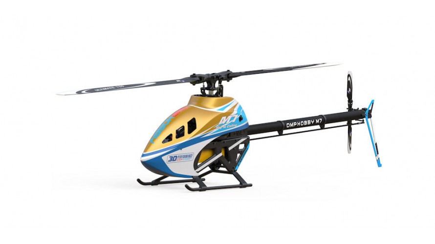 OMP M7 Helicopter Kit w/ RotorTech 700mm - 106mm Blades (Gold) OSHM702G OMP M7 Helicopter Kit w/ RotorTech 700mm - 106mm Blades (Gold) OSHM702G