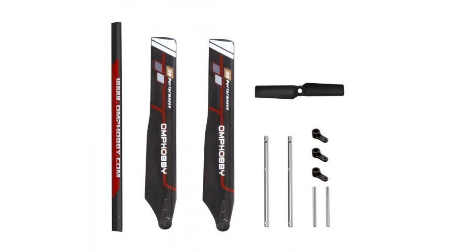 OMP Hobby M2 EVO Crash Kit - Red OSHG0003