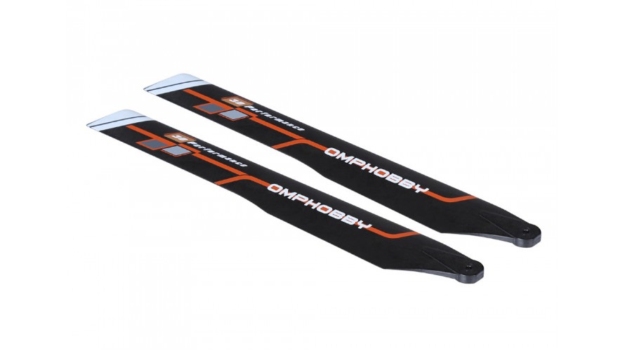 OMP Hobby M2 EVO Main Blades 190mm - Orange OSHM2321O