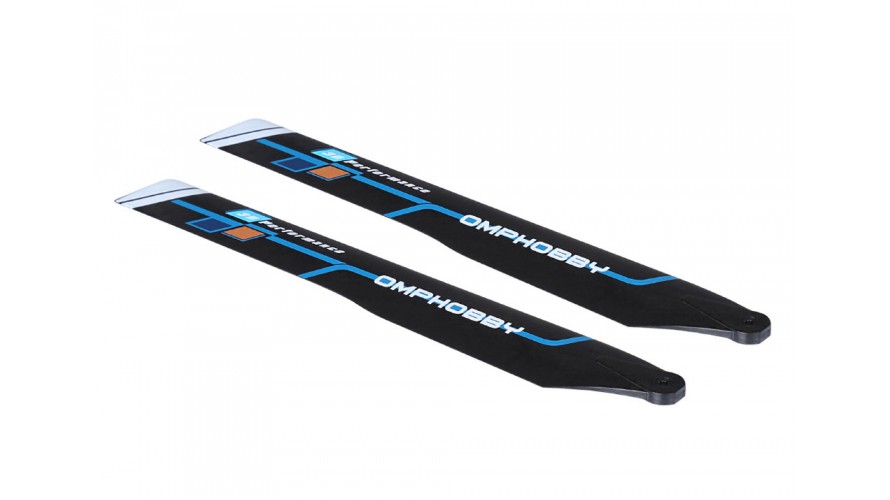 OMP Hobby M2 EVO Main Blades 190mm - White OSHM2321W