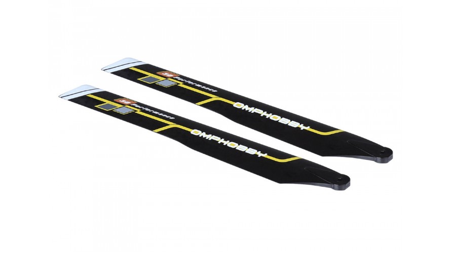 OMP Hobby M2 EVO Main Blades 190mm - Yellow OSHM2321Y