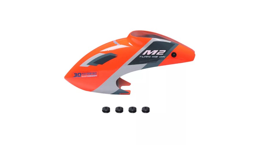 OMP Hobby M2 EVO Canopy - Orange OSHM2323O