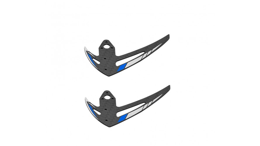 OMP Hobby M2 EVO Vertical Stabilizer - White OSHM2328W