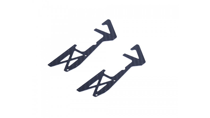 OMP Hobby M2 v3 Lower Side Frame Plate Set OSHM2431