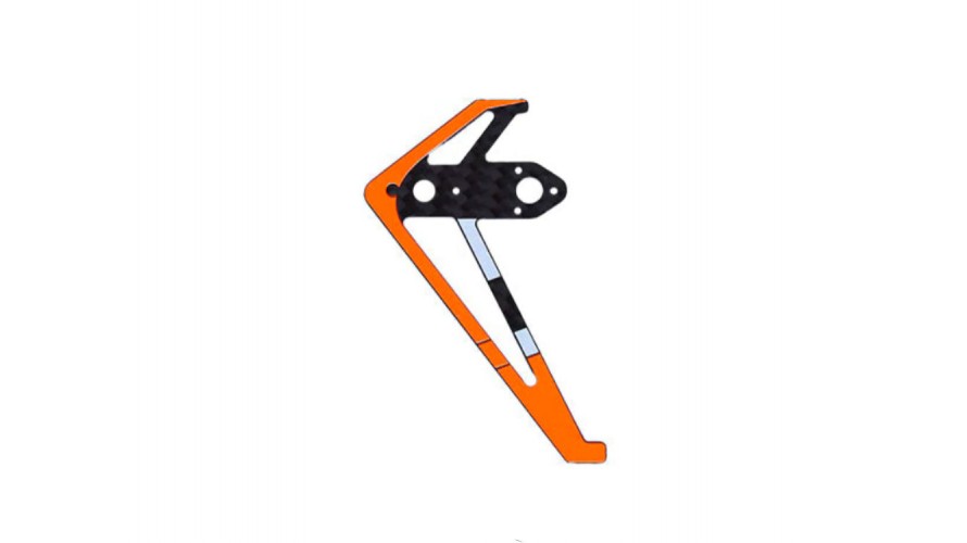 OMP Hobby M2 v3 PRO Tail Fin (Orange) OSHM2434 OMP Hobby M2 v3 PRO Tail Fin (Orange) OSHM2434