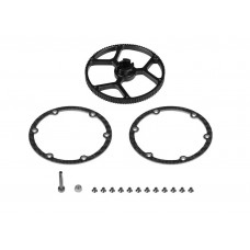 OMP Hobby M4 Max Main Pulley 99T (Black) OMP Hobby M4 Max Main Pulley 99T (Black)