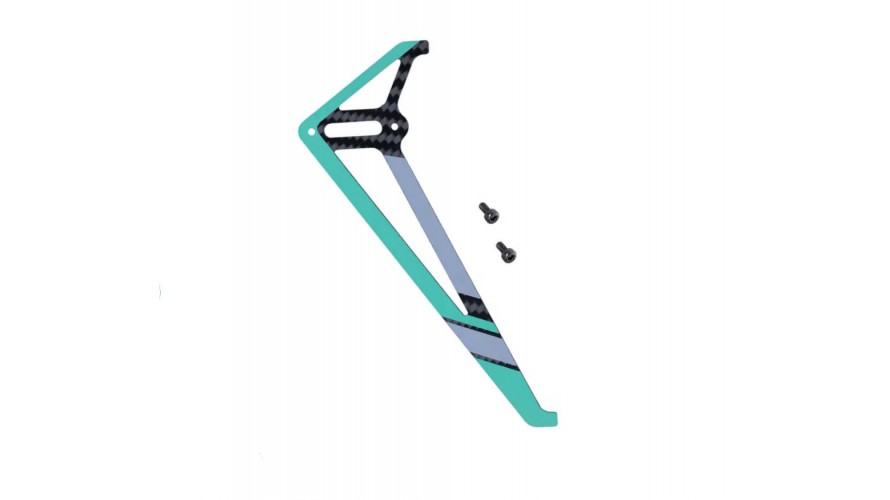 OMP Hobby M4 Max Tail Fin (Teal) OSHM4X012 OMP Hobby M4 Max Tail Fin (Teal) OSHM4X012