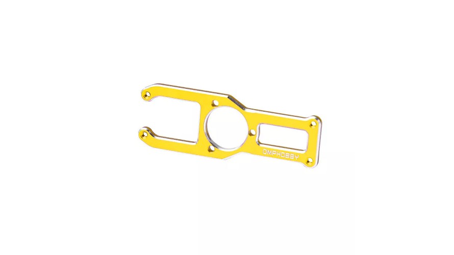 OMP Hobby M1 Main Motor Mount - Yellow OSHM1045 OMP Hobby M1 Main Motor Mount - Yellow OSHM1045