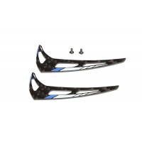 OMP Hobby M1 EVO Vertical Stabilizer - White OMP Hobby M1 EVO Vertical Stabilizer - White